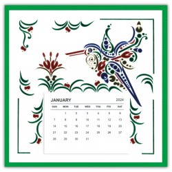 Dot and Do Special Calander set 5 - Graphic Birds