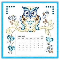Dot and Do Special Calander set 4 - Owls