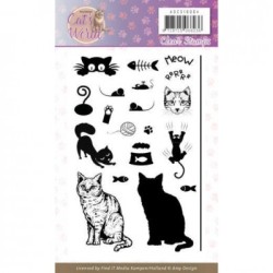 Clear Stamps - Cat's World Van Amy Design