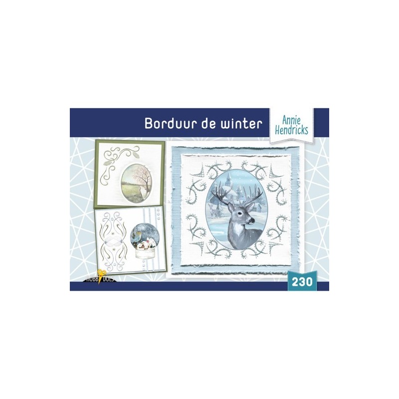 Hobbydols 230 Borduur de Winter - Annie Hendricks