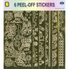 Uilen Peel-off Stickerset