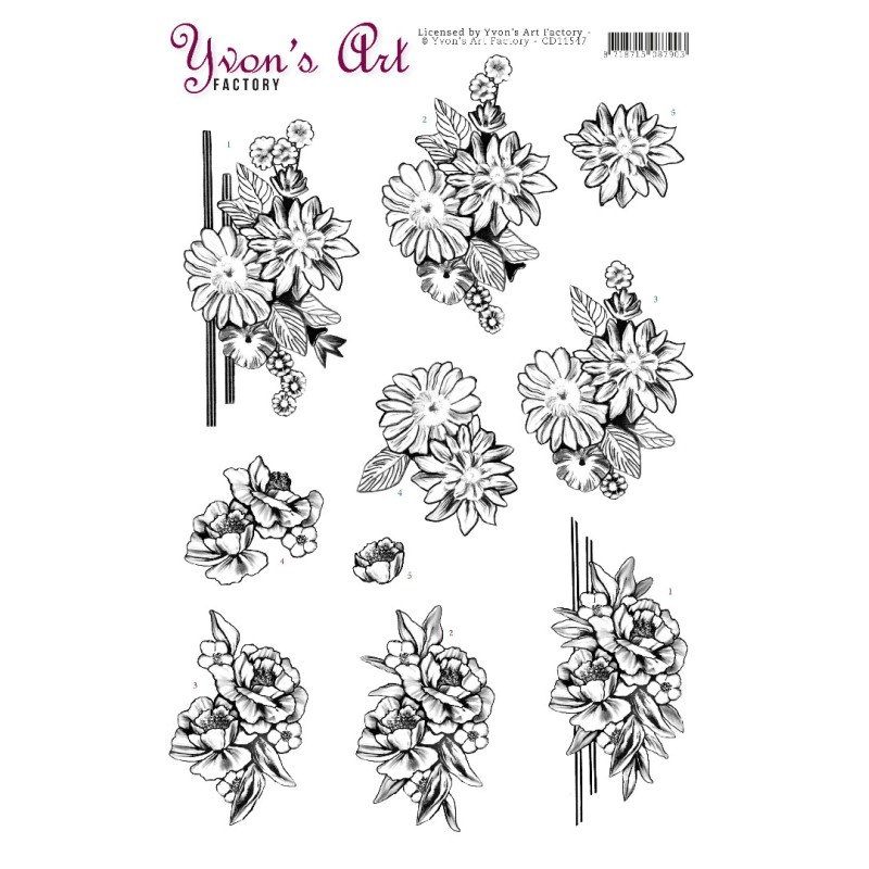 Condolence 2 3D Cutting Sheet by Yvon's Art