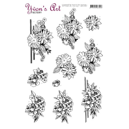 Condolence 2 3D Cutting Sheet by Yvon's Art