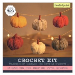 Crochet Pumpkin Garland Kit