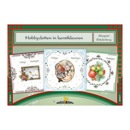 Hobbydols 199 - Hobbydotten in kerstkleuren