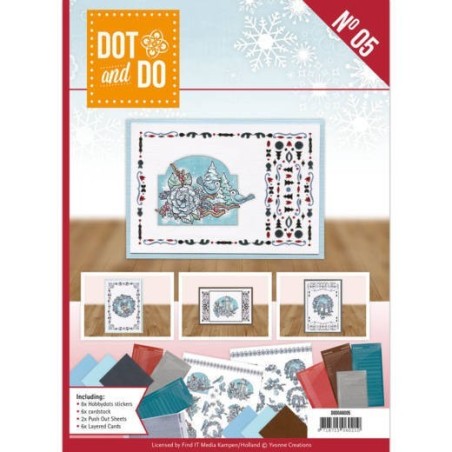 Dot and Do - Boek 05 Sparkling Winter by Yvonne Creations A6