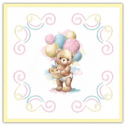 Stitch and Do 210 - Yvonne Creations - Baby Bear