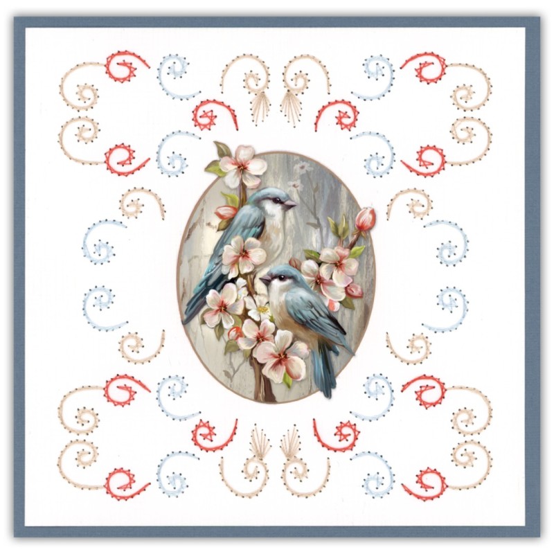 Stitch and Do 215 - Amy Design - Blue Birds