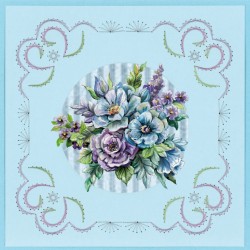 Stitch and do on Colour 28 - Blooming Blue