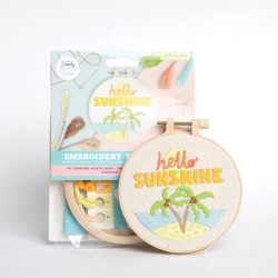 Borduurwerk door getallenkit - Hallo zonneschijn