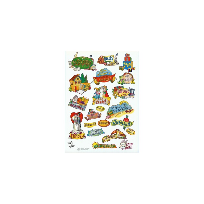 A4 3D knipvel Jubileum