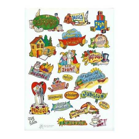 A4 3D knipvel Jubileum