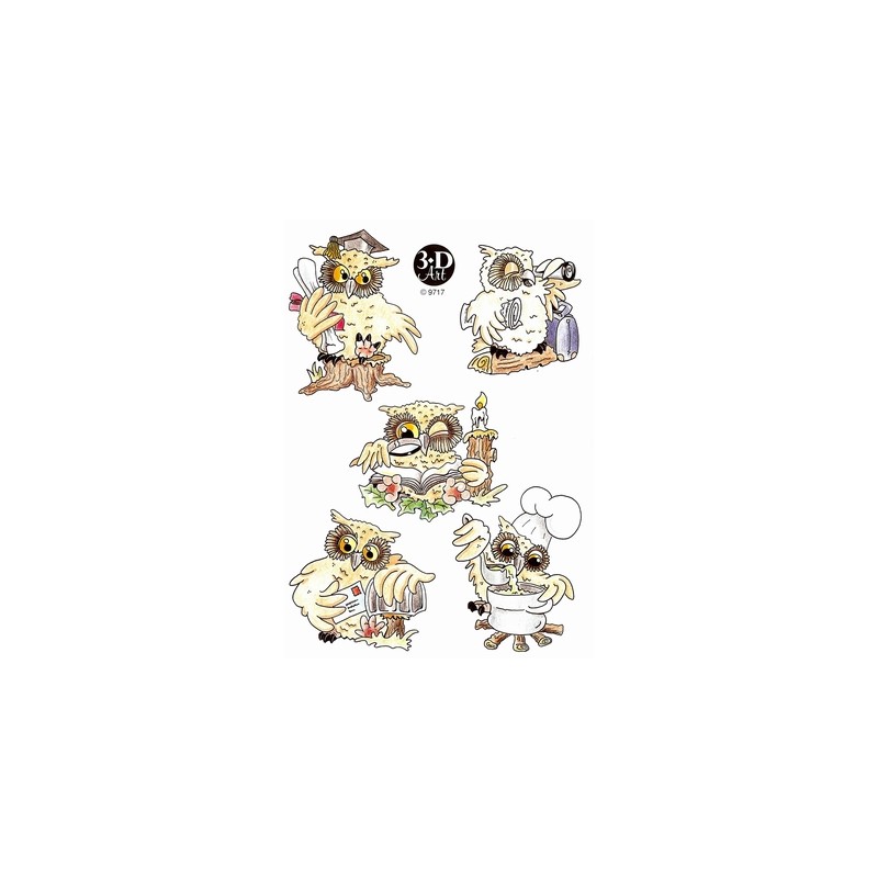 A5 3D knipvel Uiltjes