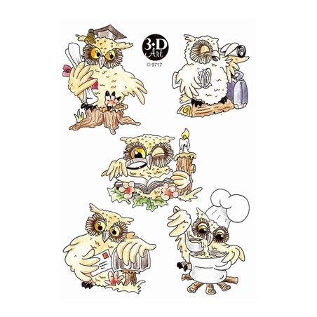 A5 3D knipvel Uiltjes