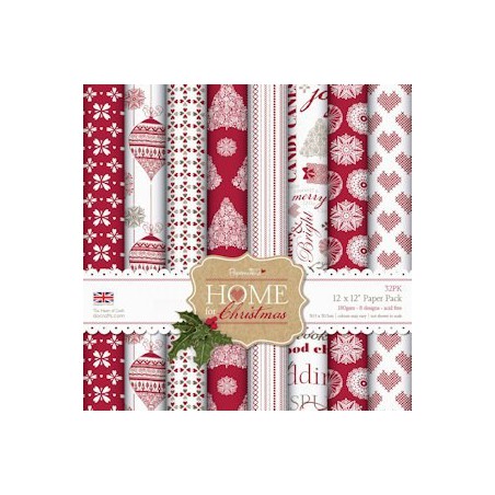Paper Pack Home for Christmas DC 12x12