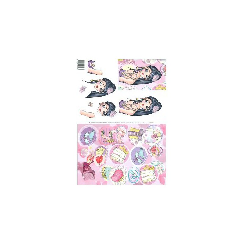 A4 Knipvel Luxury Girl