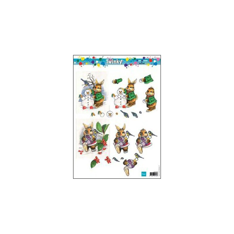 A4 knipvel Twinky winter