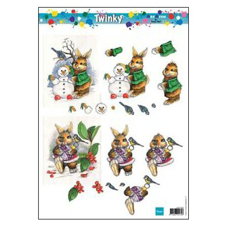 A4 knipvel Twinky winter