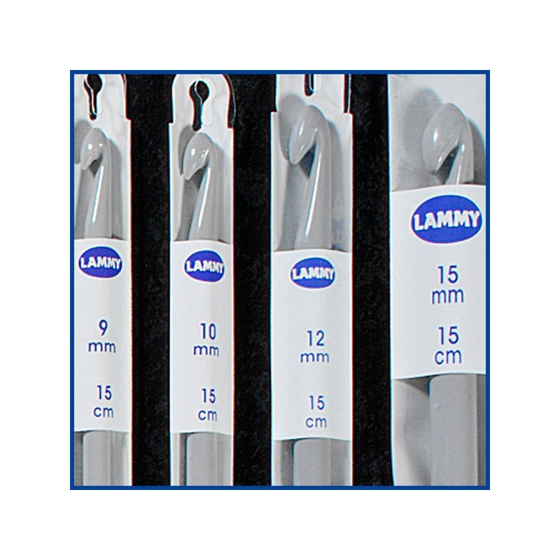 Lammy Haaknaald 12 cm Staal